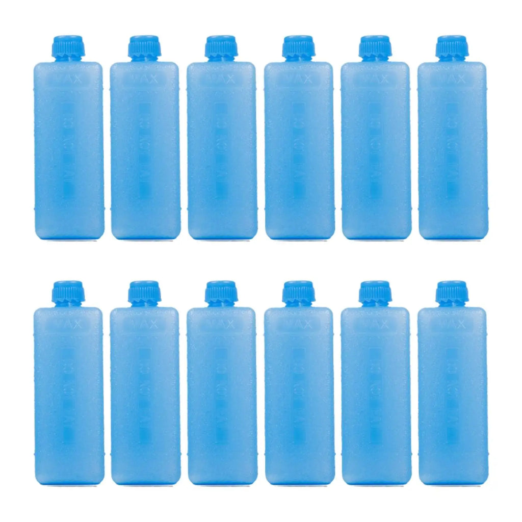 6 Pieces Reusable Ice Packs for Food Drink Cooling Ice Blocks for Hiking Picnic Beach Travel Ice Freezer Blocks Ice Brick Packs