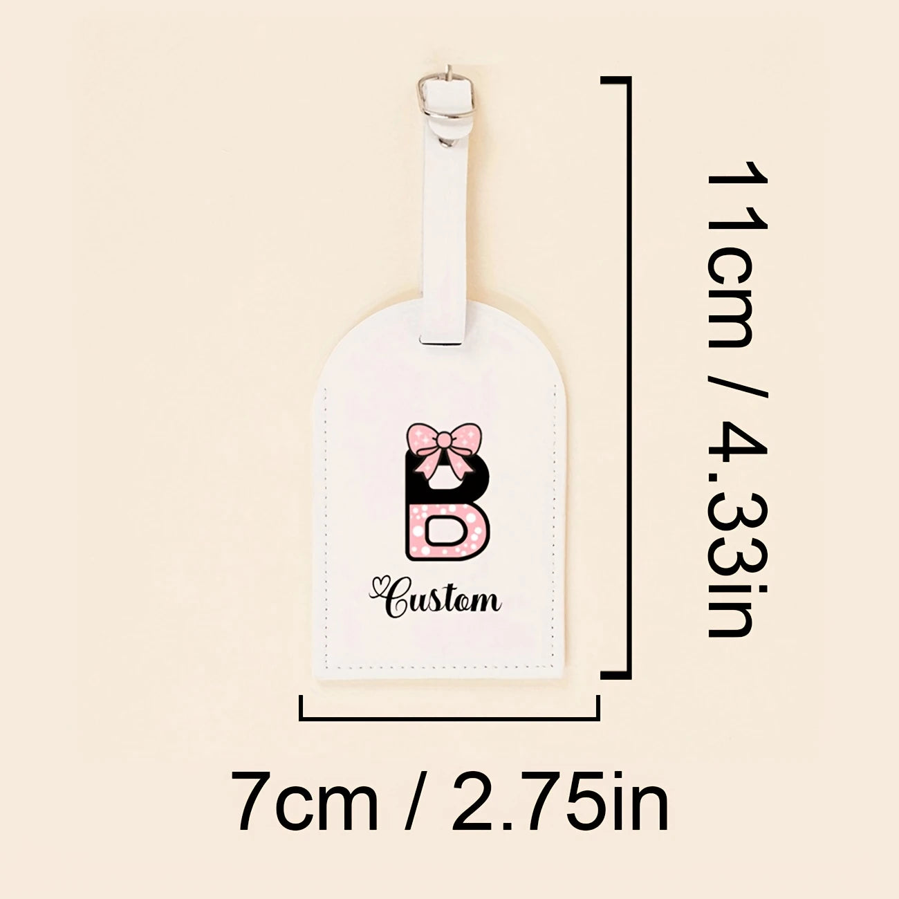 Personalized Custom Letter And Name Luggage Tags – High-Quality Travel Additions, Ideal for Suitcase Tags And Baggage Labels