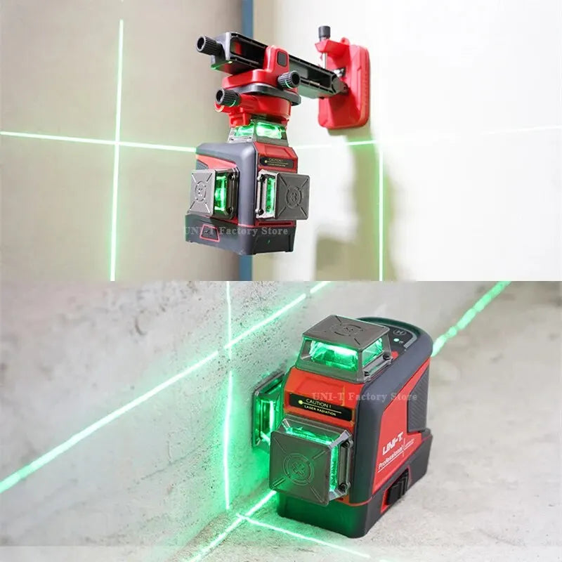 UNI-T LM573LD LM575LD LM576LD E Laser Level Tool 12 16 Lines 360 Self Leveling Professional Green Laser Level Meter