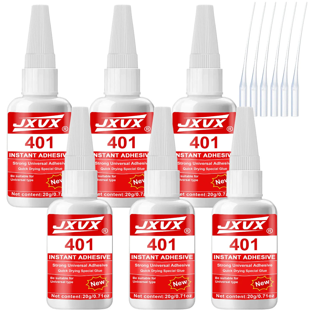 Super Glue All Purpose CA Glue Clear, Superglue Instant Cyanoacrylate Adhesive for Ceramic Glass Wood Plastic 3D Printer Metal .
