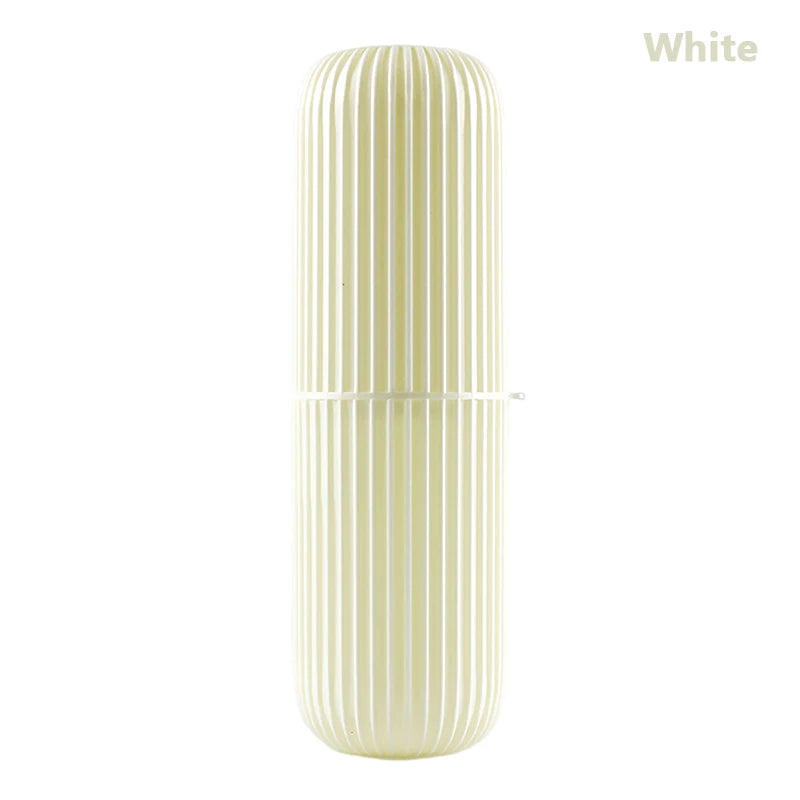 Travel Portable Toothbrush Cup Bathroom Toothpaste Holder Storage Case Organizer Toiletries Storage Cup Creative Economic Box