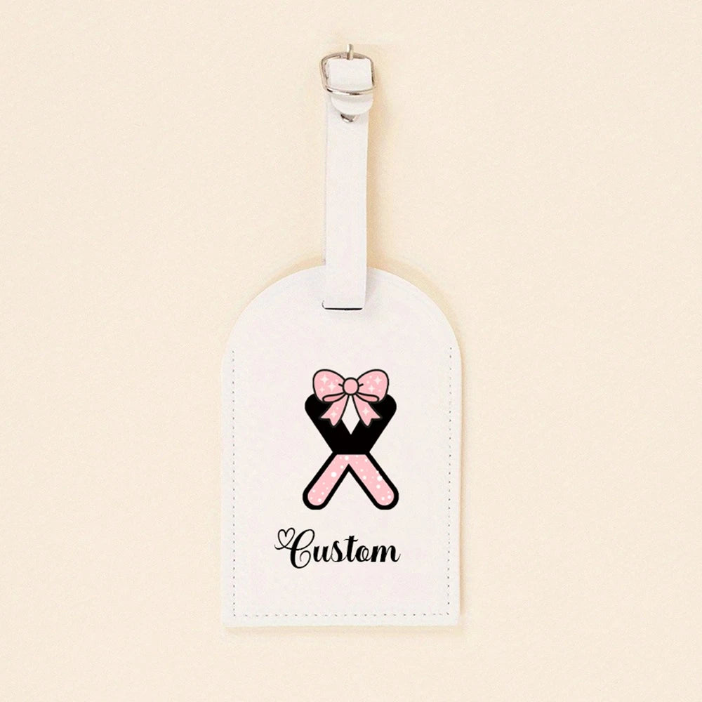 Personalized Custom Letter And Name Luggage Tags – High-Quality Travel Additions, Ideal for Suitcase Tags And Baggage Labels