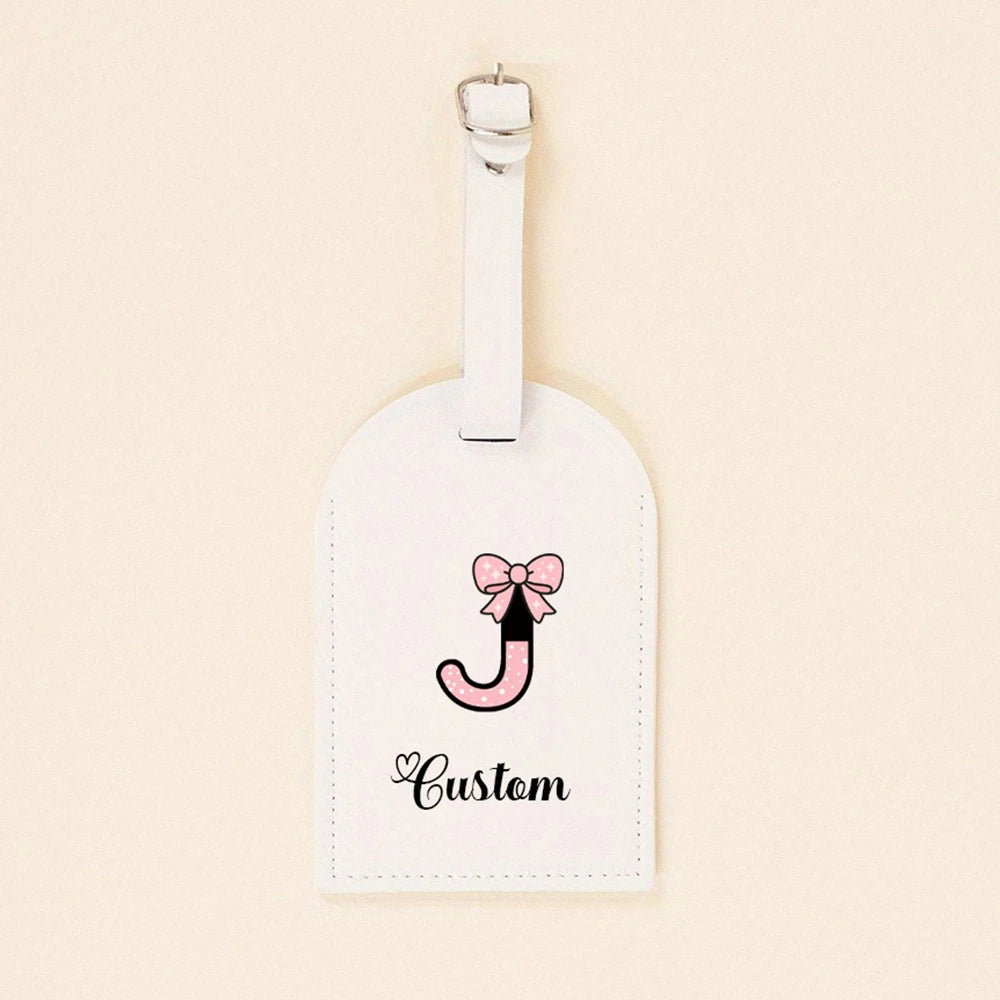 Personalized Custom Letter And Name Luggage Tags – High-Quality Travel Additions, Ideal for Suitcase Tags And Baggage Labels
