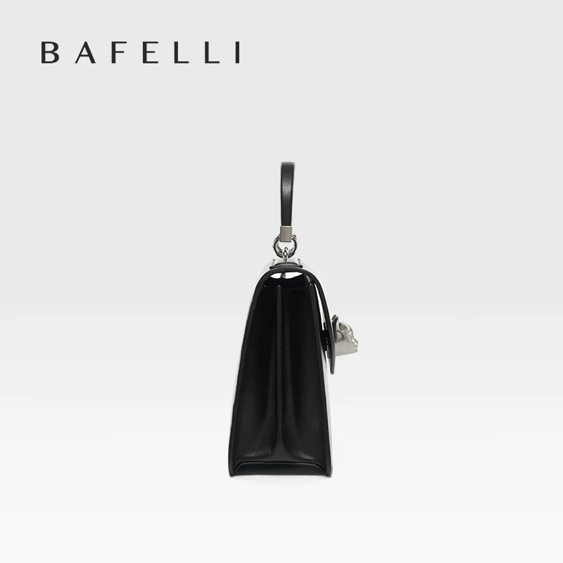 2025 BAFELLI CAT WOMEN'S NEW FASHION HANDBAG LADY STYLISH BUSINESS FEMALE LEATHER LUXURY BRAND CASUAL SHOULDER PURSE