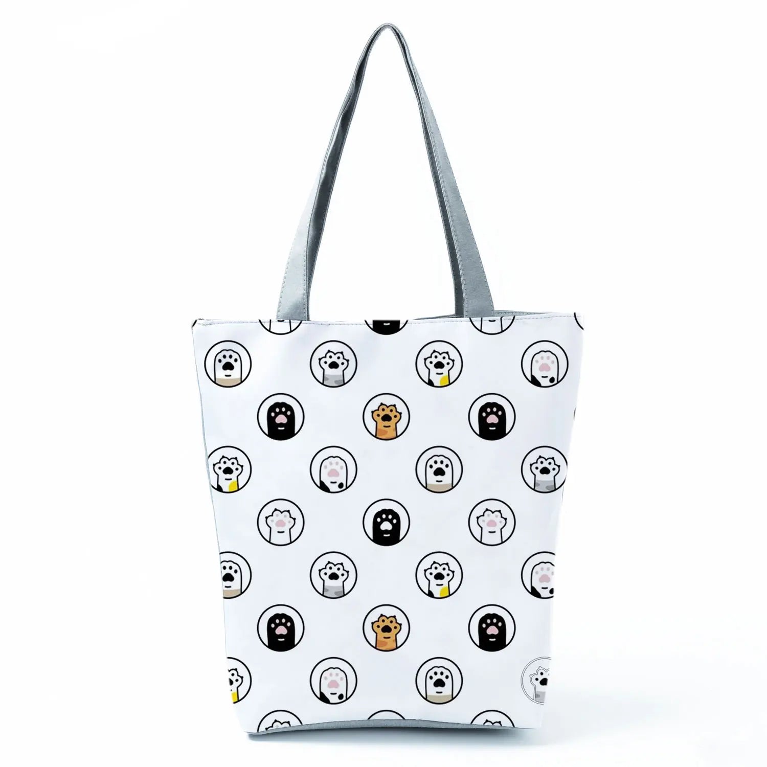 Fashion Dogs Paws Handbags Printed Love Dogs Shopping Bag Casual Women Shoulder Bag Summer Kawaii Female Tote Travel Beach Bag