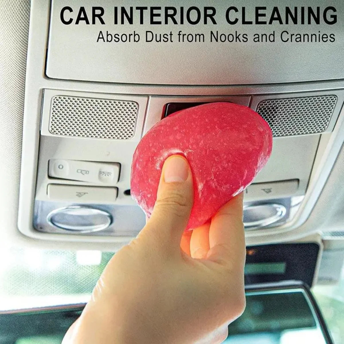 Car Cleaning Pad Glue Powder Cleaner Magic Cleaner Dust Remover Gel Home Computer Keyboard Clean Tool Car Cleaning