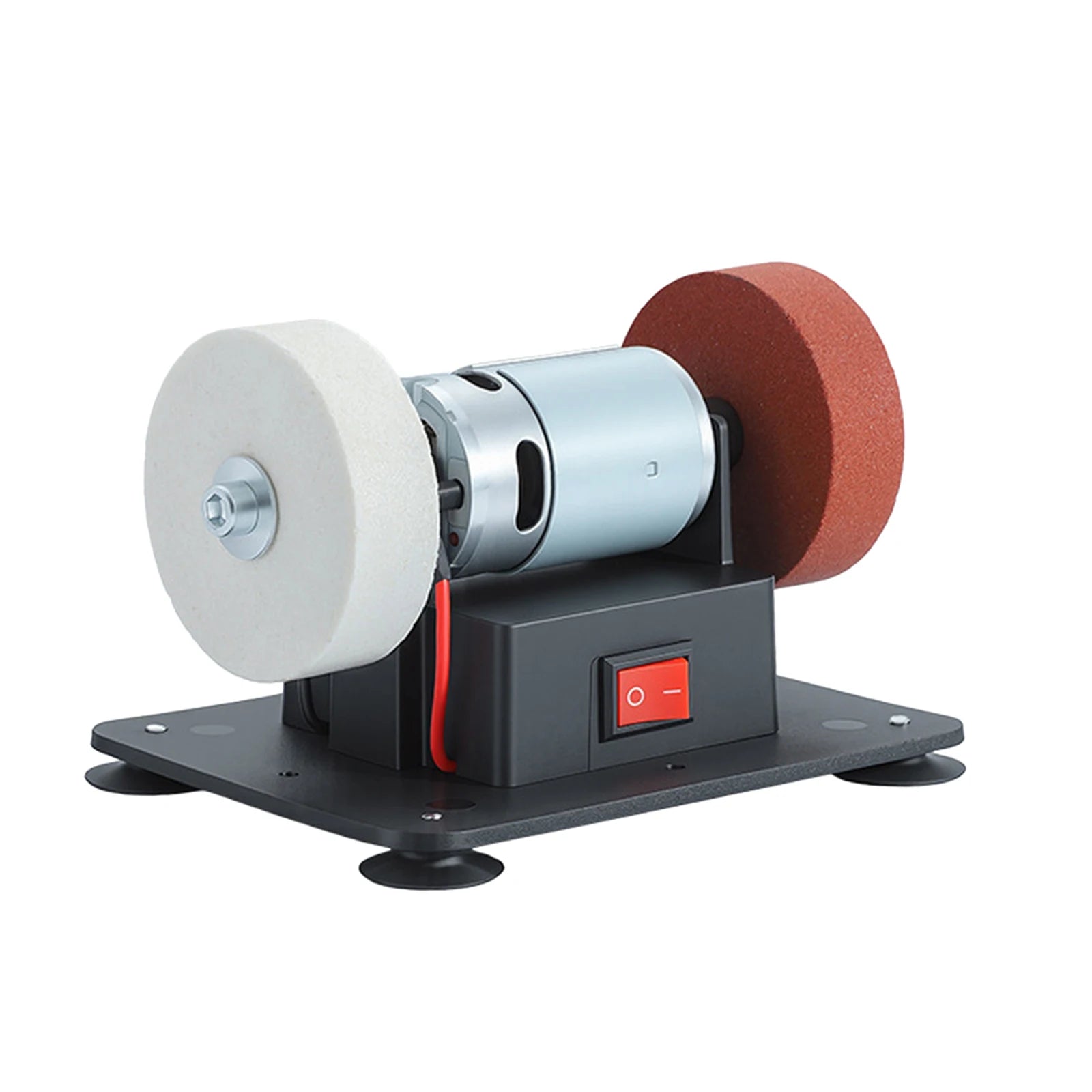 Small Bench Grinding Household Mini Electric Grinder Multi-Functional Benchtop Coarse Fine Double-Sided Polishing Machine
