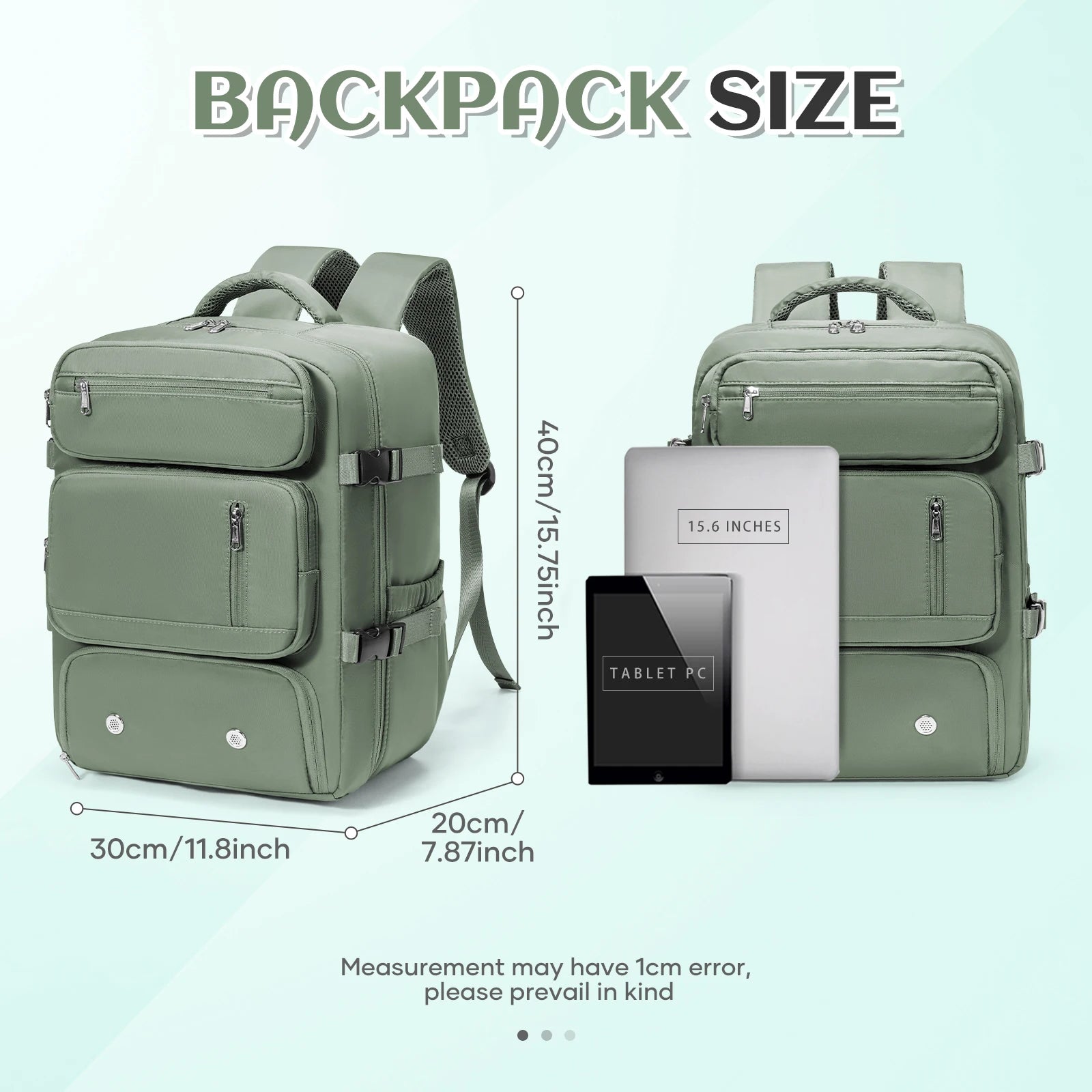 Ryanair Backpack 40x30x20 Carry on Luggage Laptop Bag Anti-Theft Men Women's Bag for Sports Trekking Travel Backpack Cabin Bag