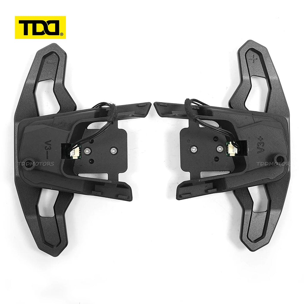TDD Magnetic Paddle Shifters for Volkswagen Golf 7 MK7.5 GTI Golf R Scirocco Arteon Red / Black / Blue / Silver Aluminum Alloy