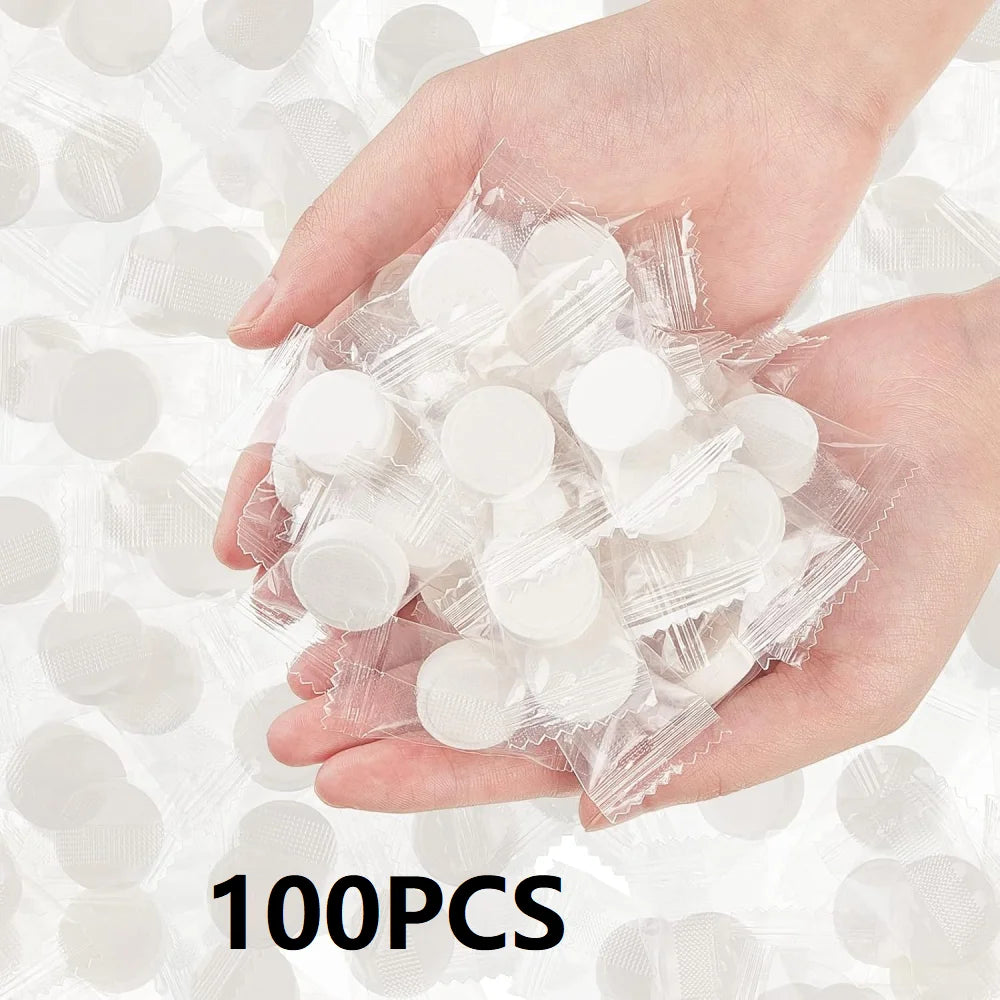 50/100/200 Compressed Towel Cotton Mini Hand Wet Wipes Sheet Towels, Suitable for Travel, Home, Beauty, Camping, Outdoor Sports