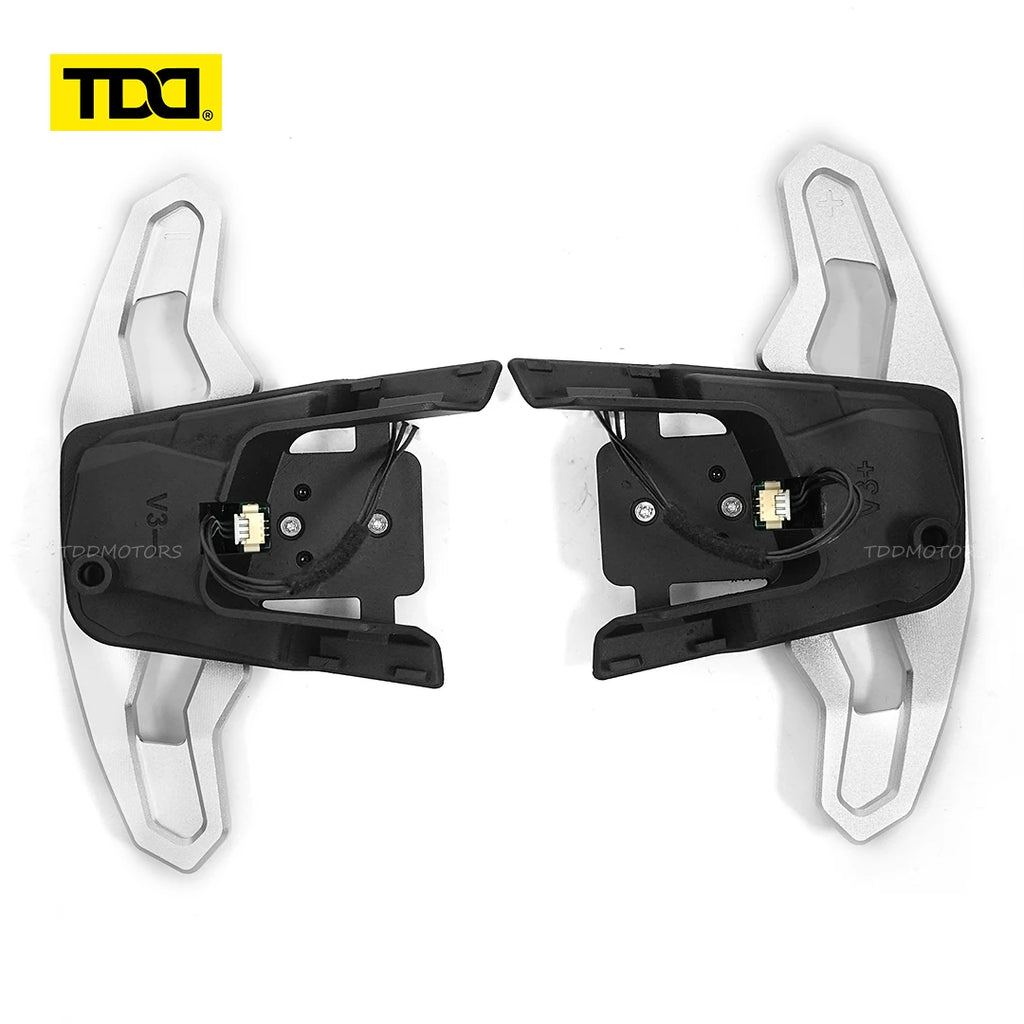 TDD Magnetic Paddle Shifters for Volkswagen Golf 7 MK7.5 GTI Golf R Scirocco Arteon Red / Black / Blue / Silver Aluminum Alloy