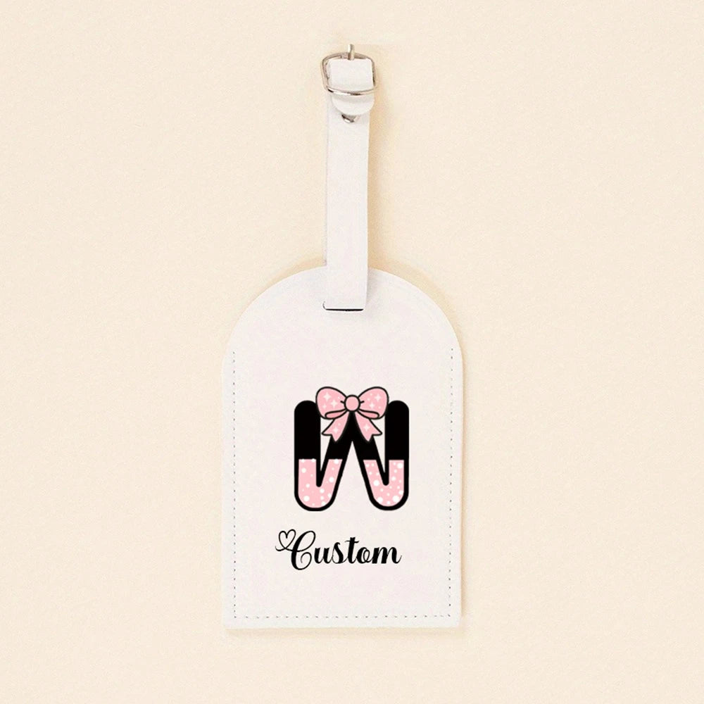 Personalized Custom Letter And Name Luggage Tags – High-Quality Travel Additions, Ideal for Suitcase Tags And Baggage Labels