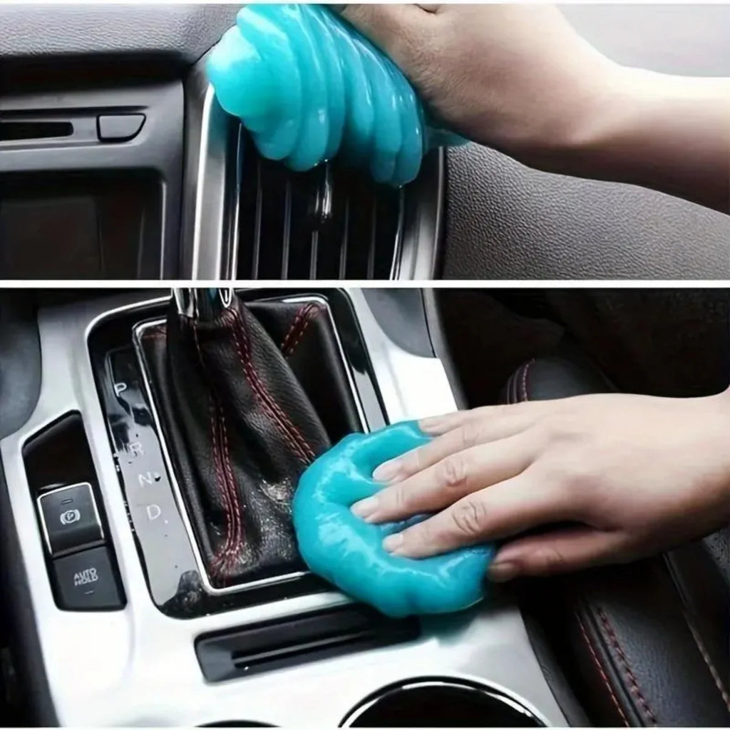 Car Cleaning Pad Glue Powder Cleaner Magic Cleaner Dust Remover Gel Home Computer Keyboard Clean Tool Car Cleaning