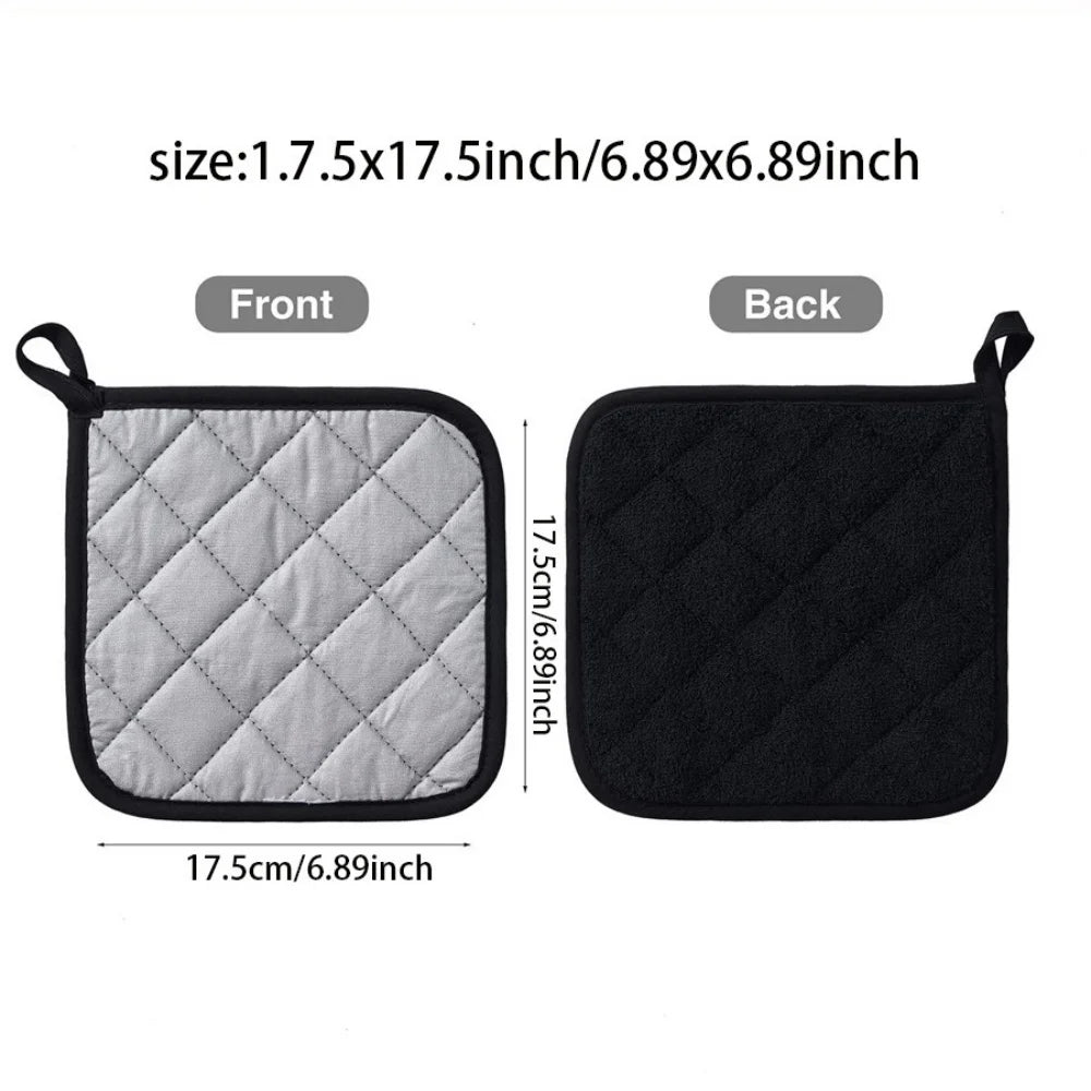 Cotton Machine Washable Heat-Resistant Pot Rack, Heat Insulation Pad, Tripod, Kitchen for Cooking and Baking, Oven Rack