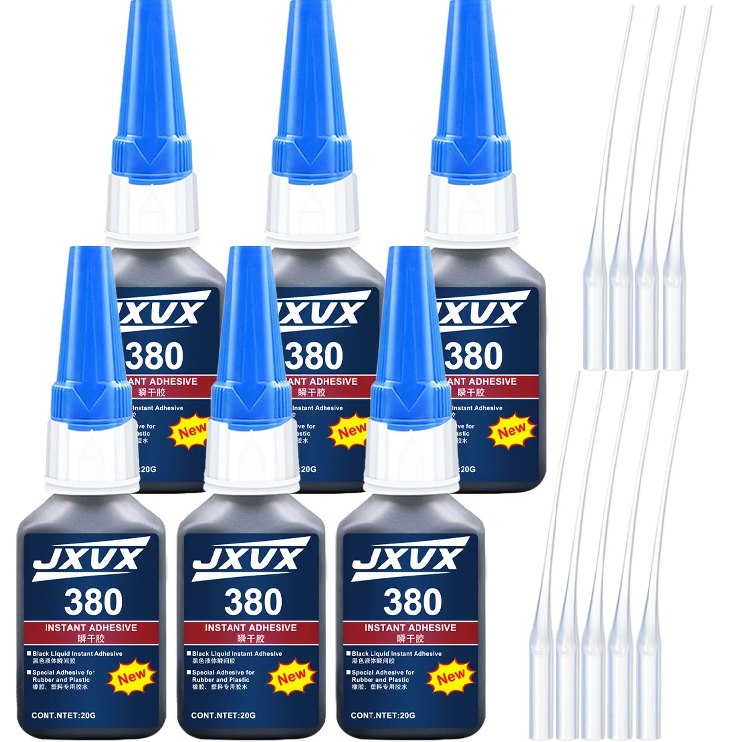 380 Automotive Sealant Adhesive Adhesive Strong Quick Dry Flexible Bond for Automotive Seats Steering Wheel Sofa & Furniture 20g