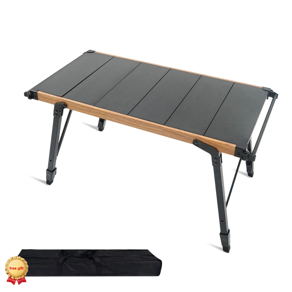 Pandatour IGT Camping Table Folding Aluminum Barbecue Picnic Outdoor Table Ultra lightweight Portable Fishing Picnic Table