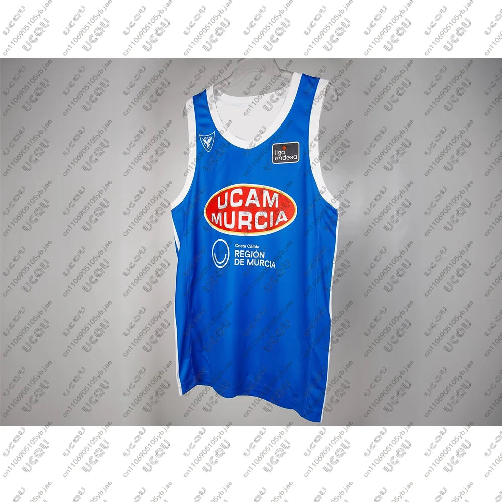 2026 Male Sports Casual Basketball Jersey Home Away T Shirt Men Kids Tank Top Gift Sweatshirt Vest Gym U-UCAM M-Murcia Gift