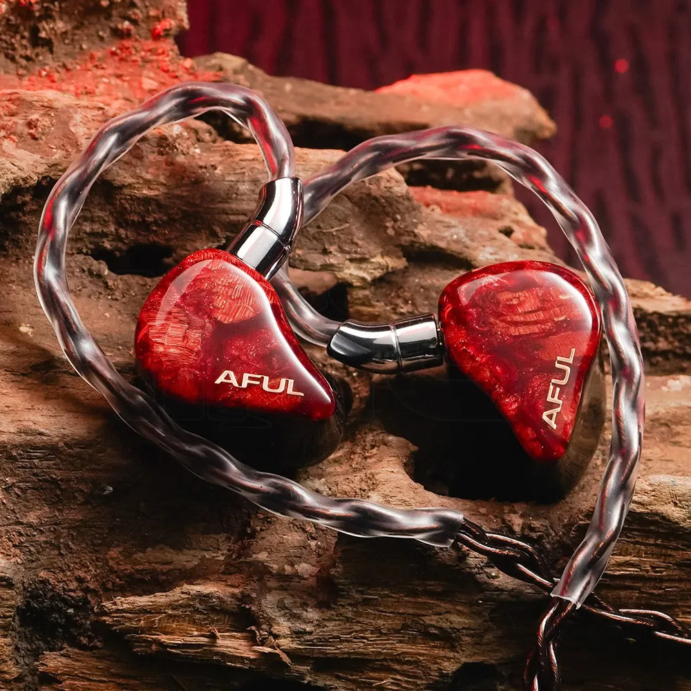 AFUL DAWN-X Flagship Earphones 1DD+8BA+4EST+1BC Hybrid Drivers In-ear Monitor Earphone with 6N Single-Crystal Copper Cable