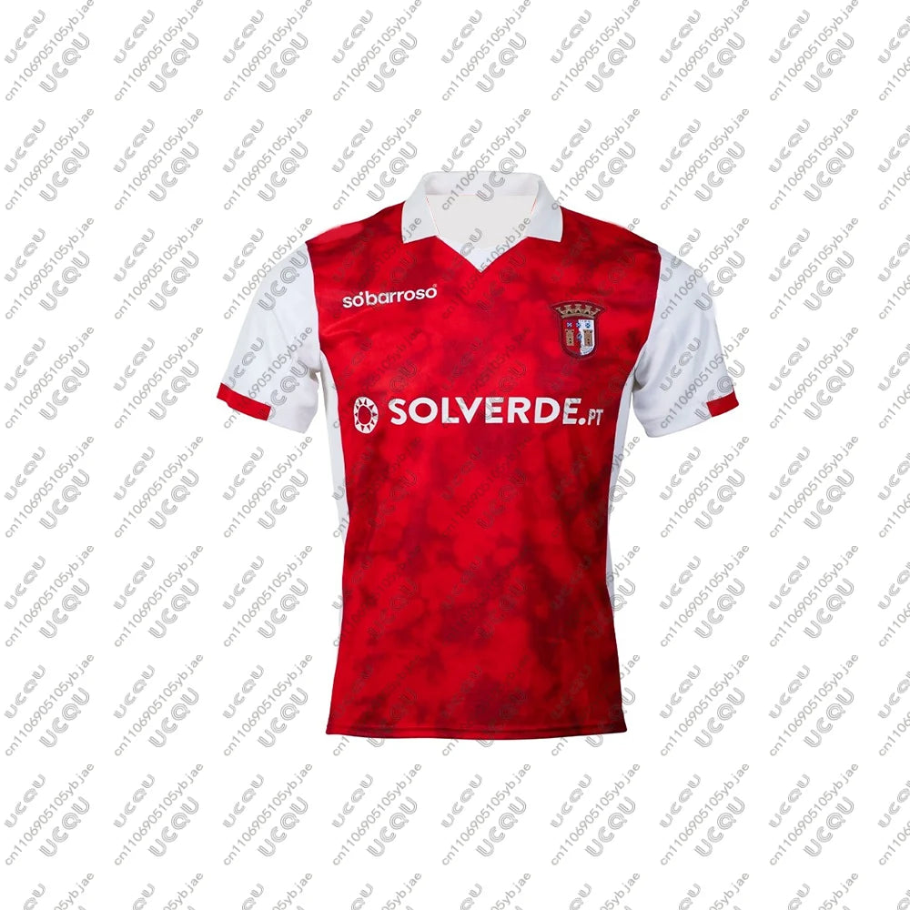 2026 Mens Kids Male Boys Breathable Football Jersey Top Adult Home Quick-drying Soccer Sports Away S-SC B-Braga T Shirt Tee