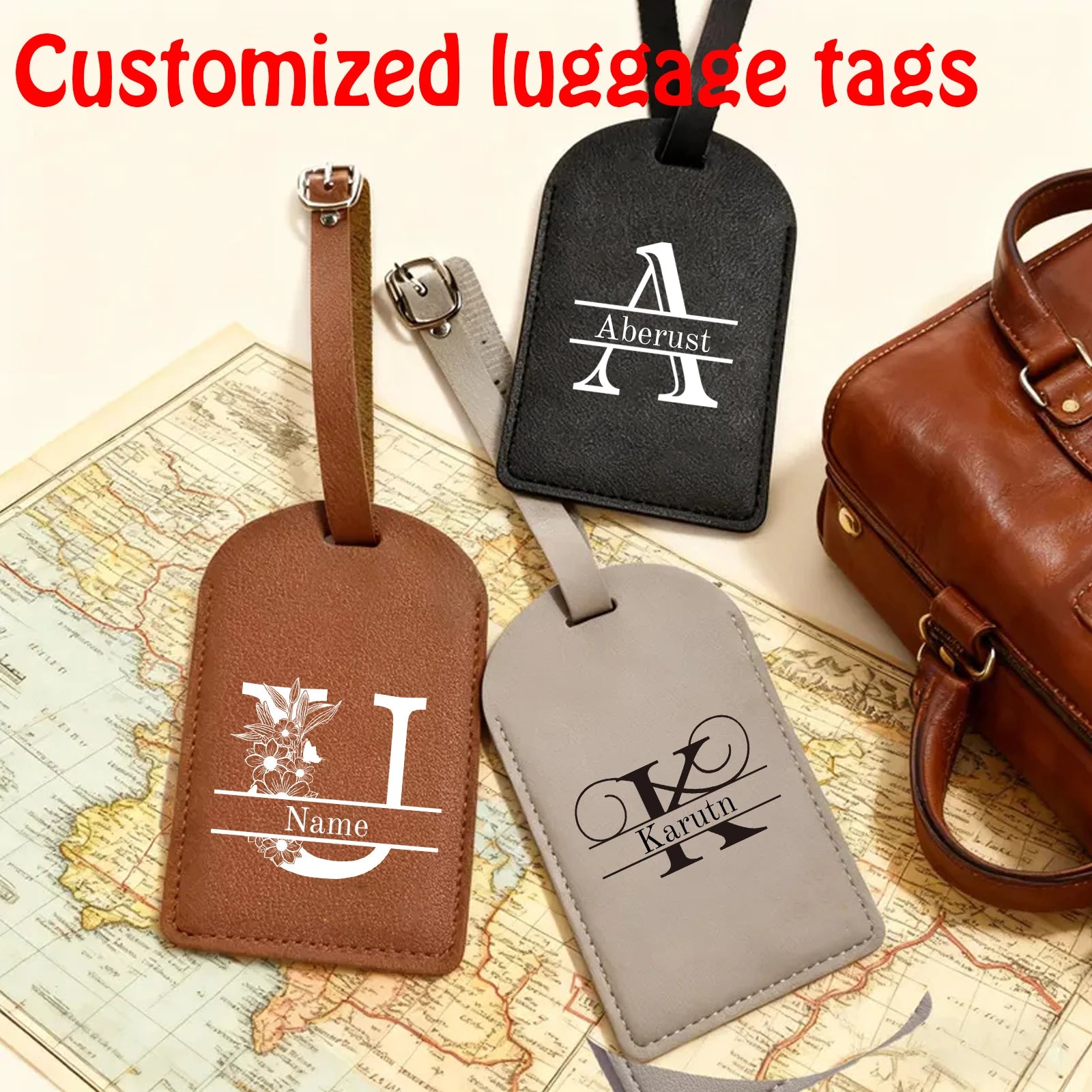 1pc,Personalize Luggage Tags,Luggage Tags for Suitcases,Custom Luggage Tag,Identifier And Name Tag for Travel Suitcases And Bags