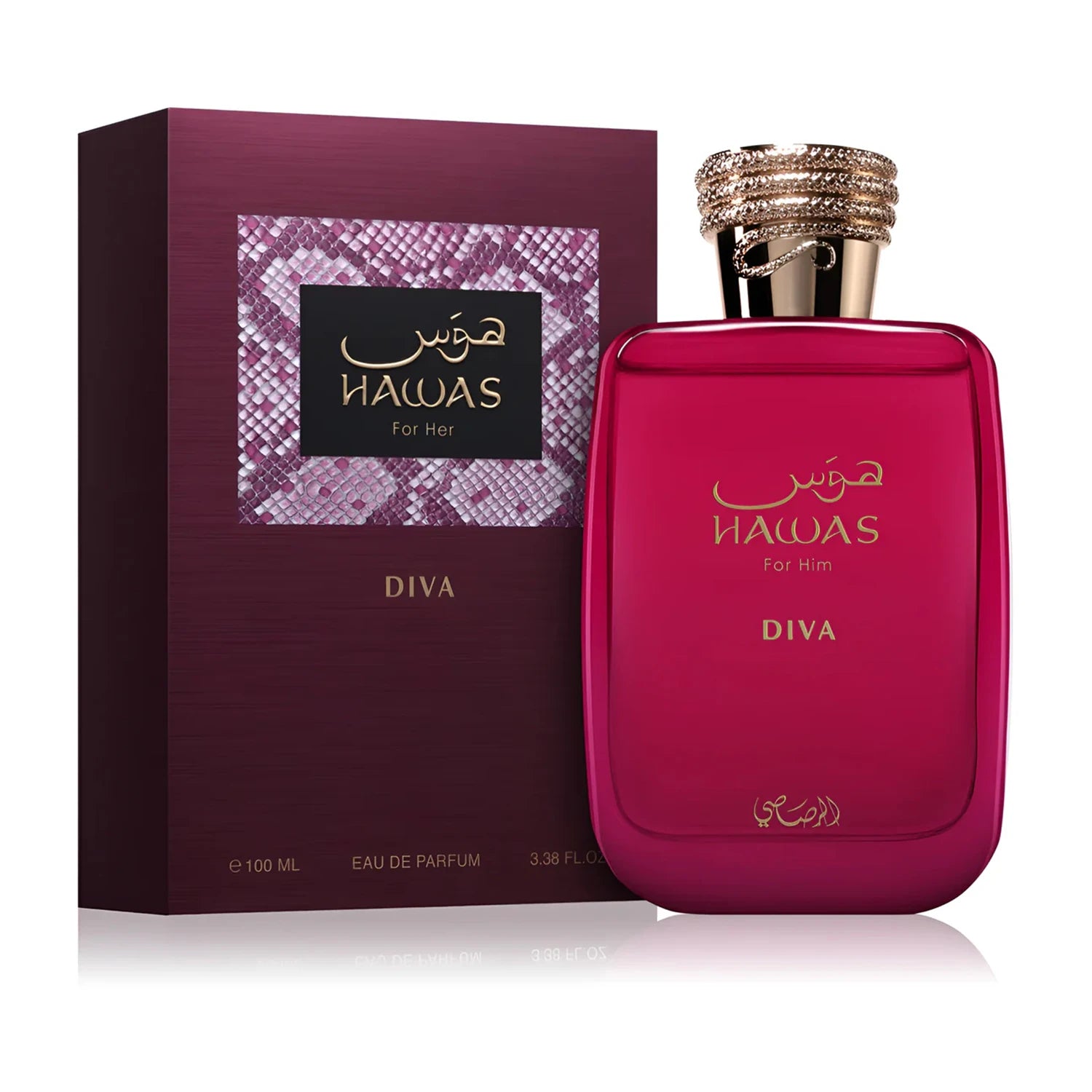 Rasasi Hawas Perfume Diva Malibu Kobra Eclat Elixir Tropical Eau de Parfum for Men & Women 3.4 OZ/ 100 ml Long-Lasting Fragrance