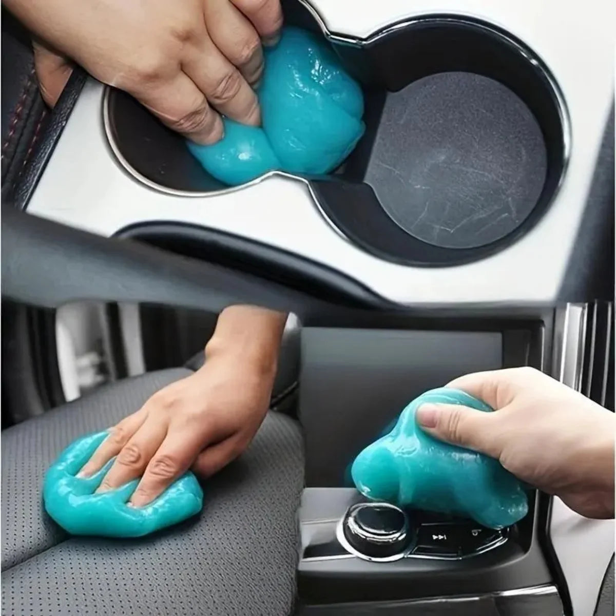 Car Cleaning Pad Glue Powder Cleaner Magic Cleaner Dust Remover Gel Home Computer Keyboard Clean Tool Car Cleaning