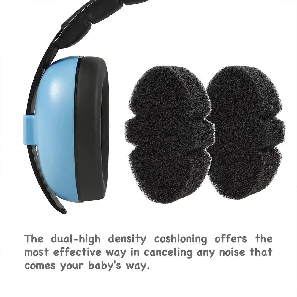 New Kids Ear Plugs Fit Travel Baby Sleeping Sound-isolating Headphones Baby Ears Protection Anti Noise Shield Earmuff
