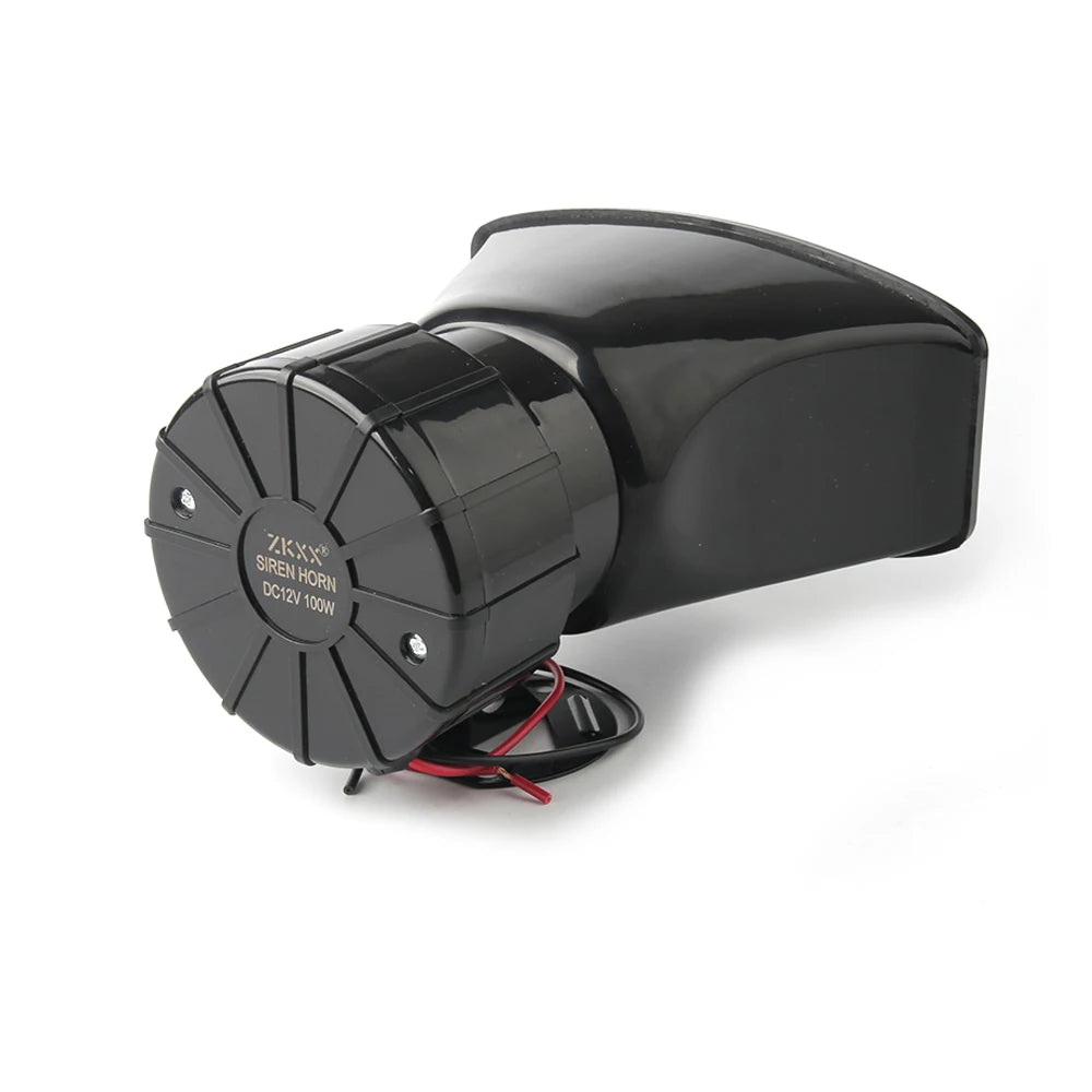 12V Speaker 130dB Wireless Electronic Siren Loud Car Warning Alarm Police Fire Siren Horn Loudspeake