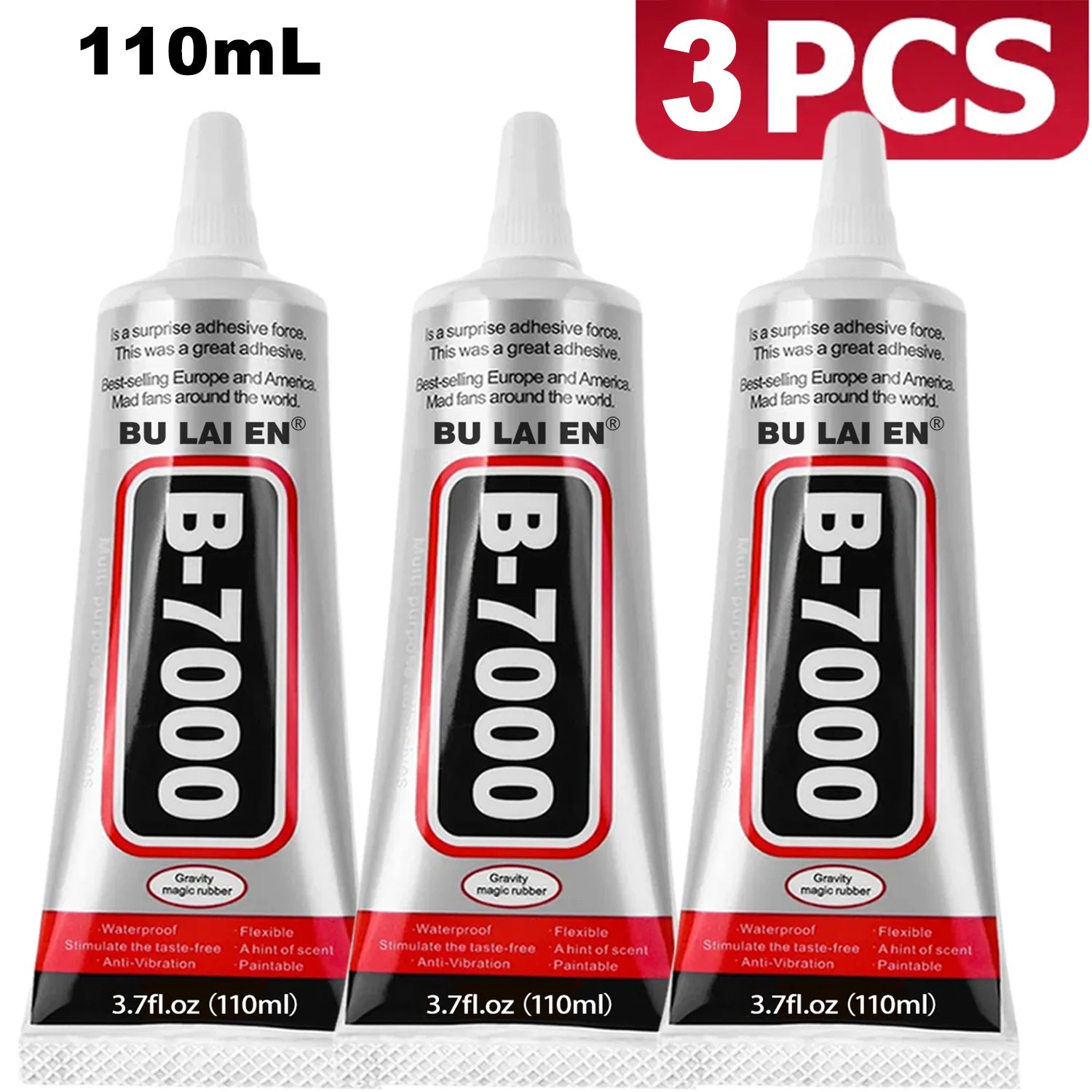 B7000 Clear Glue With Precision Applicator Tip, Suitable For Rhinestone Adhesive, Crafts Making,Shoe Bonding,Jewelry DIY,Metal.