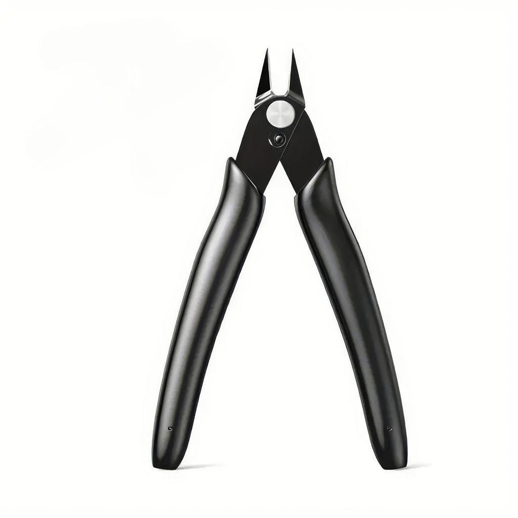 1/2 Piece Carbon Steel Wire Knife, Black in Color, Long-lasting and Sharp, Sturdy and Durable, Suitable for DIY and Jewelry