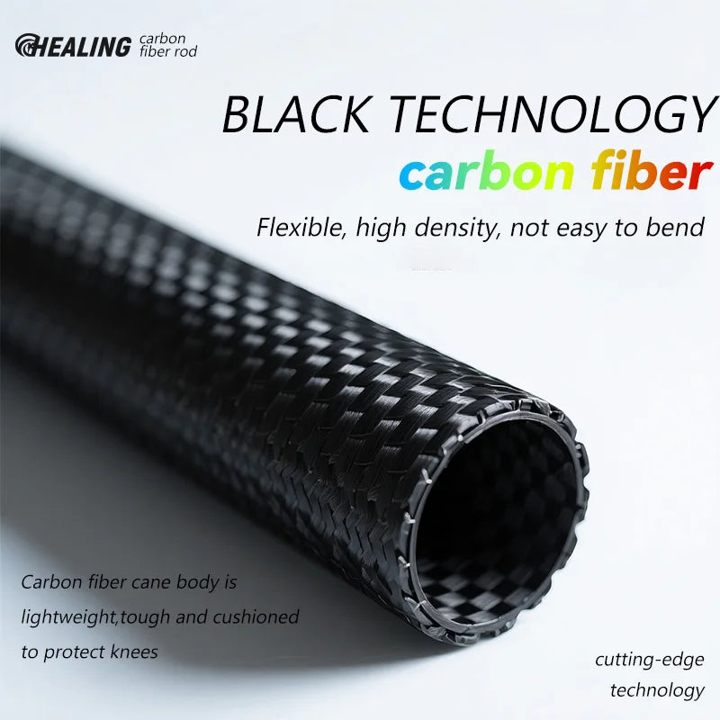 115g Ultra-Lightweight Trekking Poles Foldable 5-Sections Carbon Fiber Hiking Poles Sticks Walking Cane Outdoor Gear Equipment