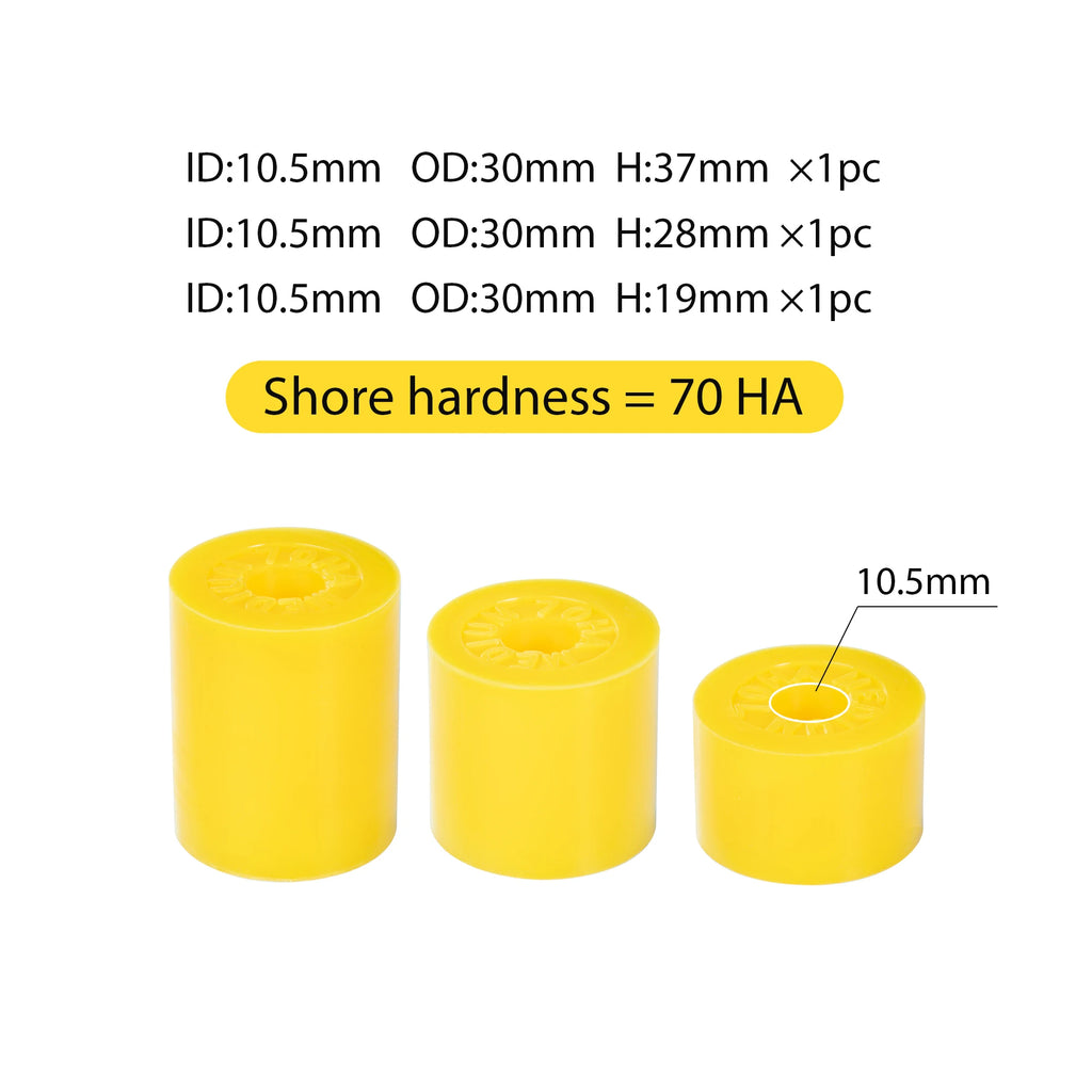 SIMSONN Elastomers Durable Brake Rubber Racing Simulation Pedals Modified Damping Rubber Tube Spring Element 30/60/70/80 HA