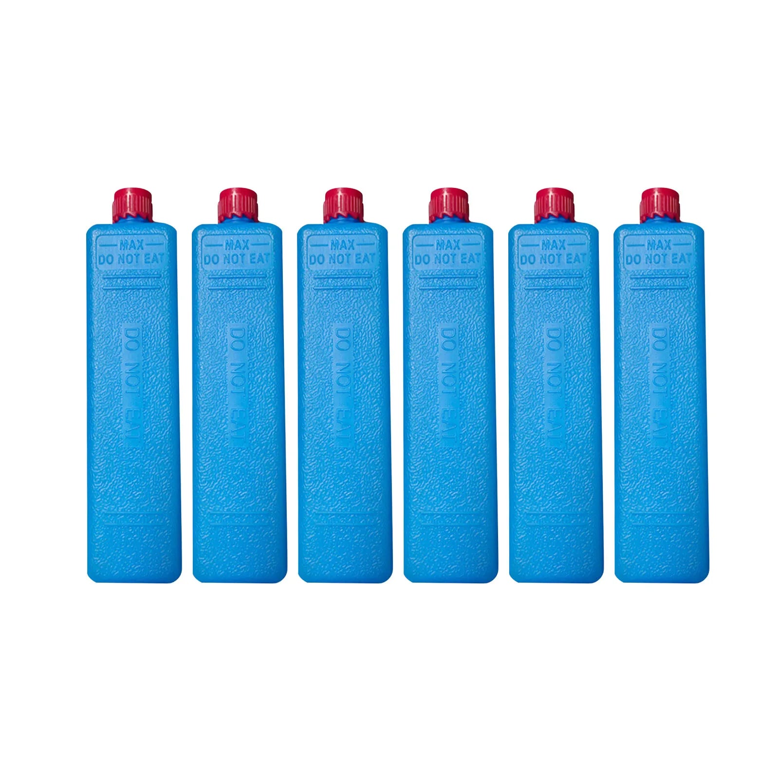 6 Pieces Reusable Ice Packs for Food Drink Cooling Ice Blocks for Hiking Picnic Beach Travel Ice Freezer Blocks Ice Brick Packs