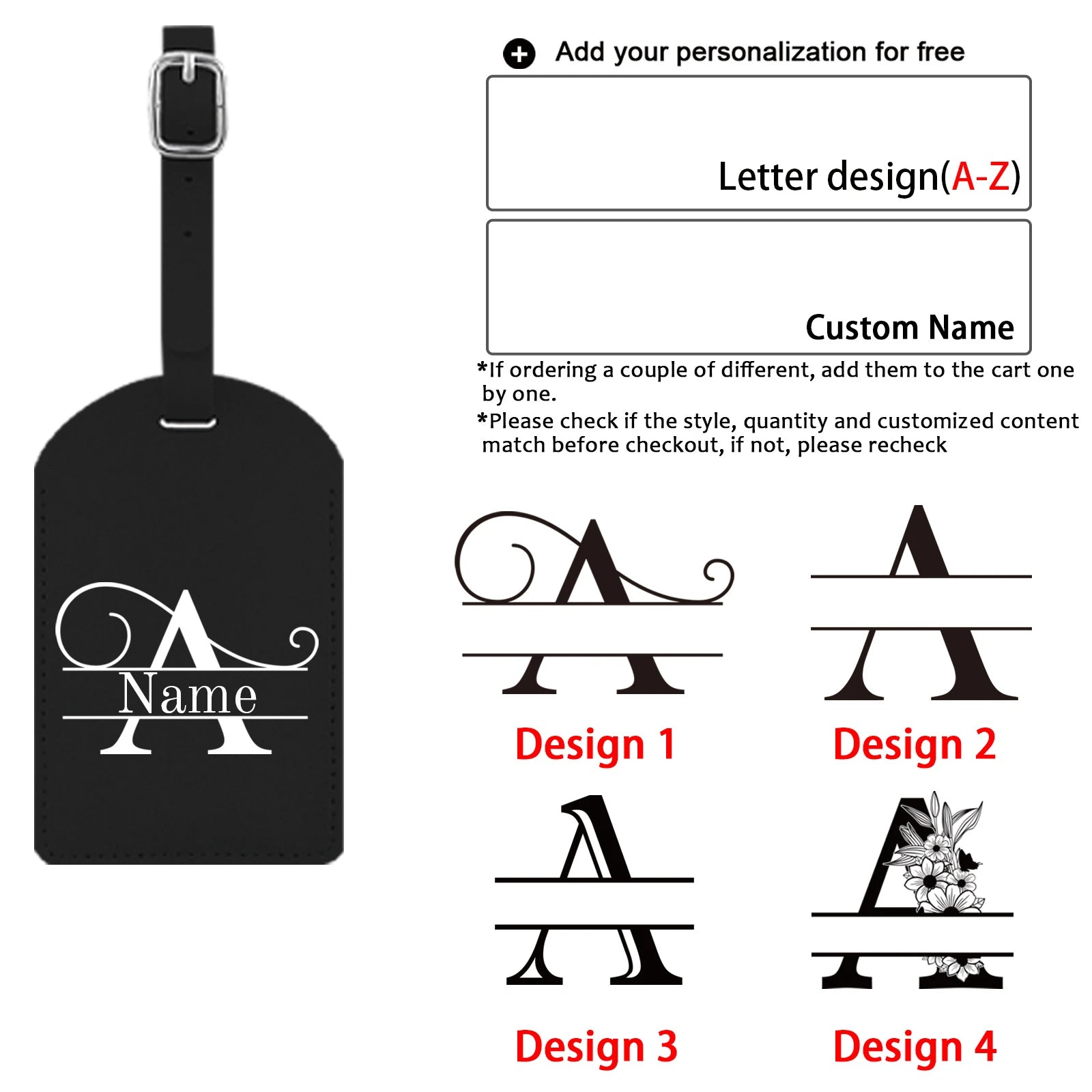 1pc,Personalize Luggage Tags,Luggage Tags for Suitcases,Custom Luggage Tag,Identifier And Name Tag for Travel Suitcases And Bags