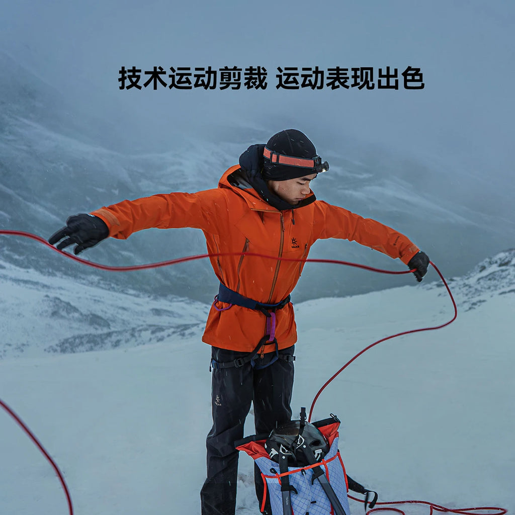 KAILAS 2026 New Mont-X Hard Shell Jacket GTX Rainstorm Waterproof Hooded Coats Professional Mountaineering Jackets KG2441148