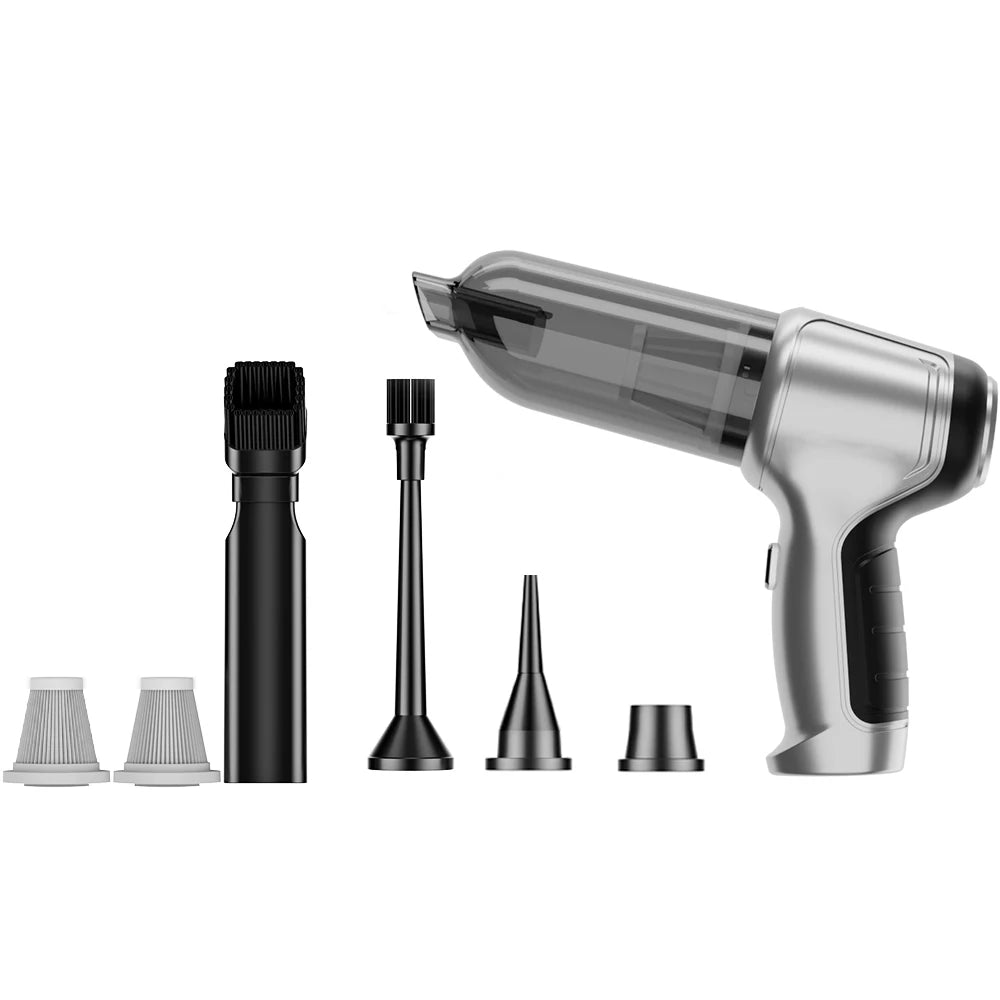 SZUK Mini Car Vacuum CIeaner 15000PA Wireless  Handheld Cleaning Machine Powerful Portable Blower Vacuum Cleaner For Car Hom