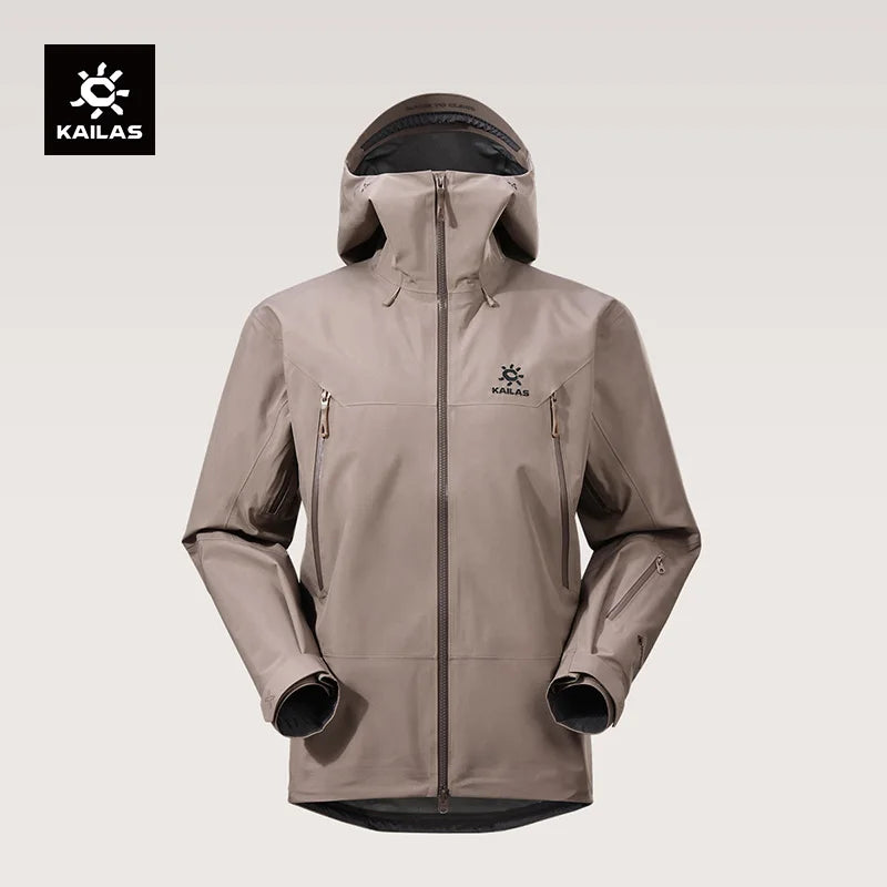 KAILAS 2026 New Mont-X Hard Shell Jacket GTX Rainstorm Waterproof Hooded Coats Professional Mountaineering Jackets KG2441148