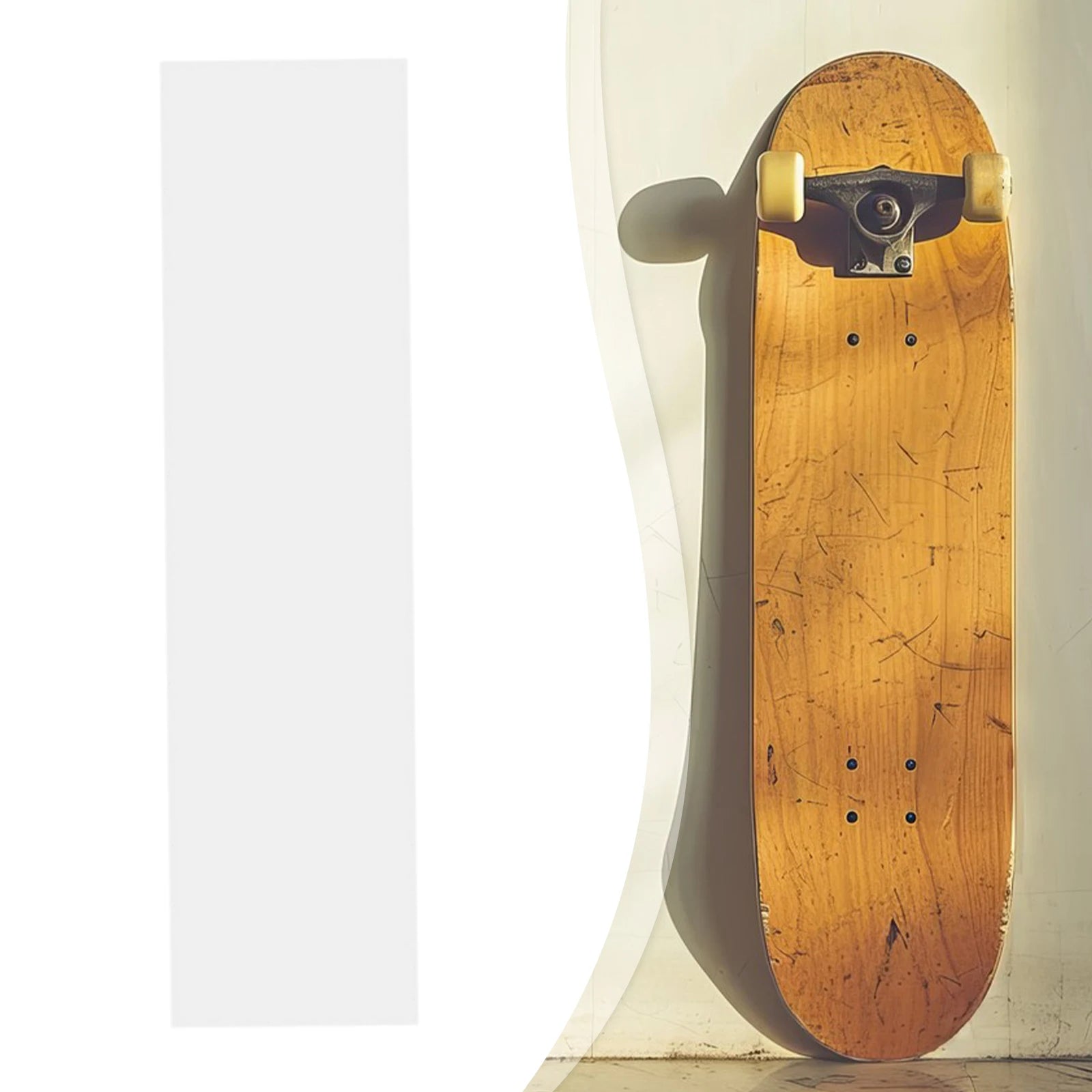 Clear Skateboard Grip Tape Easy Apply Skateboarding Accessories Pedal Grip Tape Streetwear Skate Deck Sticker for Longboard