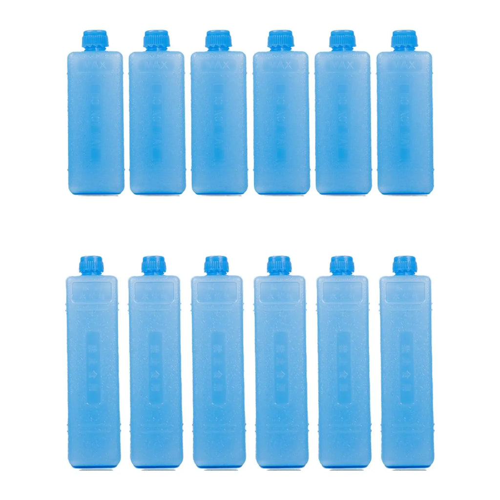 6 Pieces Reusable Ice Packs for Food Drink Cooling Ice Blocks for Hiking Picnic Beach Travel Ice Freezer Blocks Ice Brick Packs