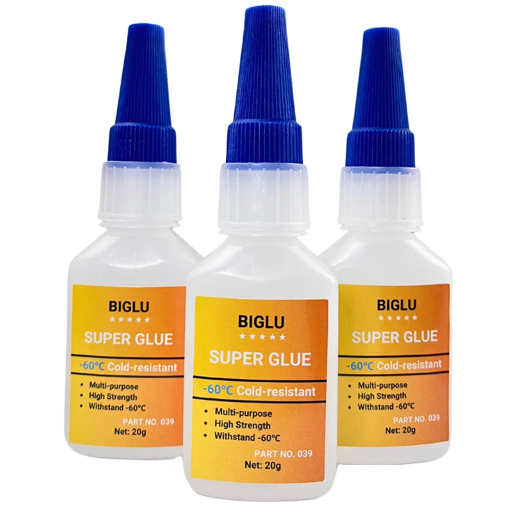 BIGLU -60℃ Cold-resistant Multi-Purpose Strong Liquid Transparent Adhesive Fast Instant Super Glue