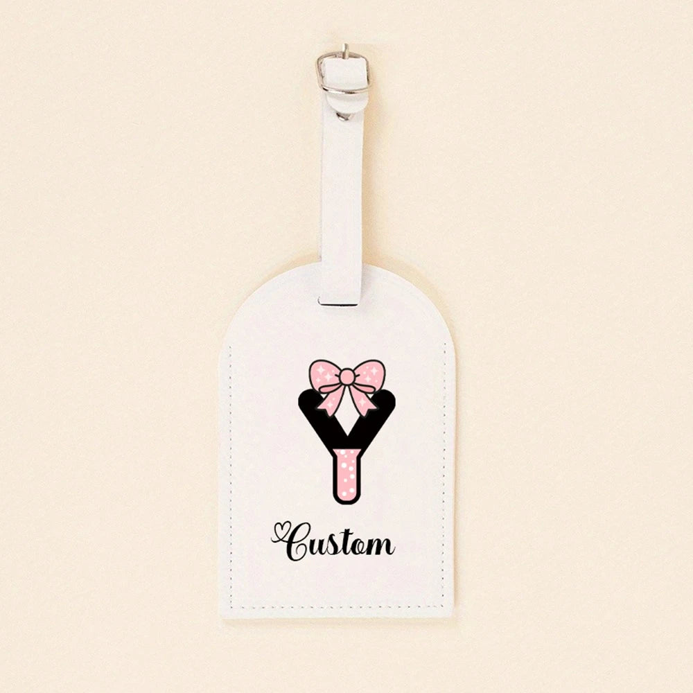 Personalized Custom Letter And Name Luggage Tags – High-Quality Travel Additions, Ideal for Suitcase Tags And Baggage Labels