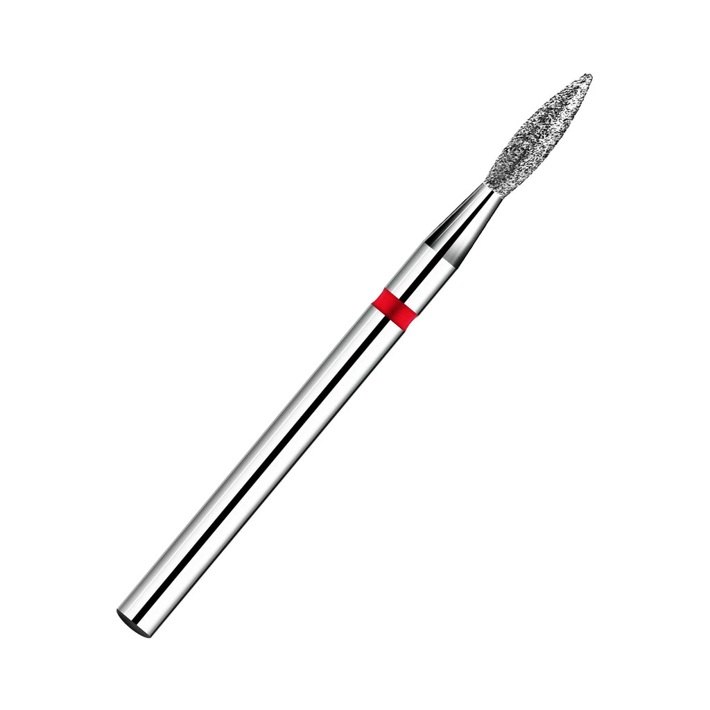 1PC Diamond Milling Cutters Pointed Head Design for Manicure Pedicure Cuticle Clean Burr Electric Nail Drill Bit Nail Files