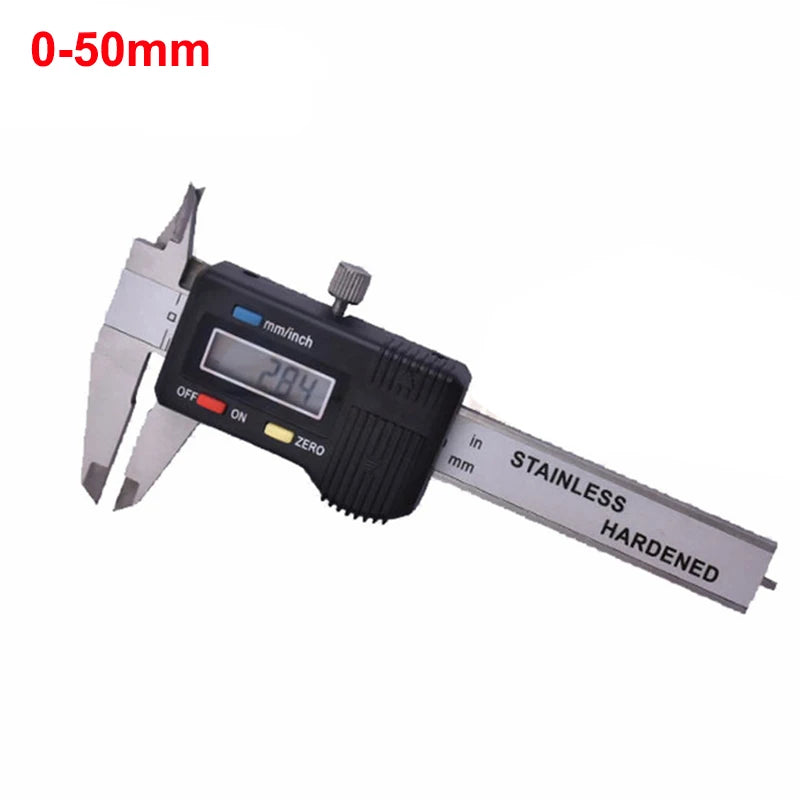 Industrial Level Stainless Steel Digital Caliper 0-100mm 0-150mm 200mm 300mm Electronic Carbon Fiber Caliper Micrometer Gauge