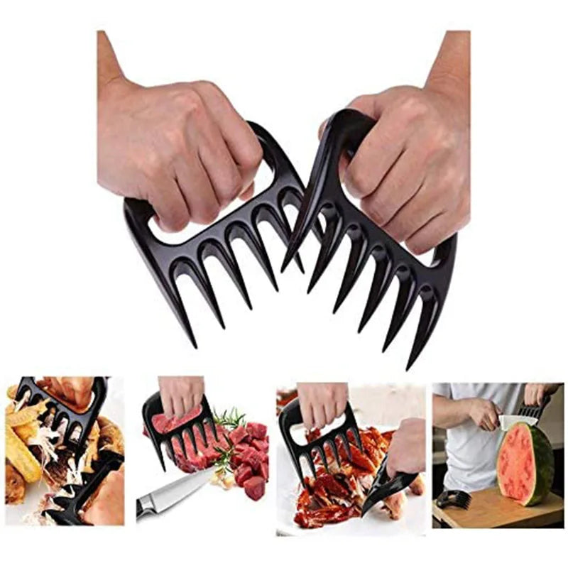 Bear Claw Meat Grinder Tear Meat Tools Bear Claw  BBQ Fork To Tear Meat Food Fork Points As Meat Barbecue Tools In The Kitchen