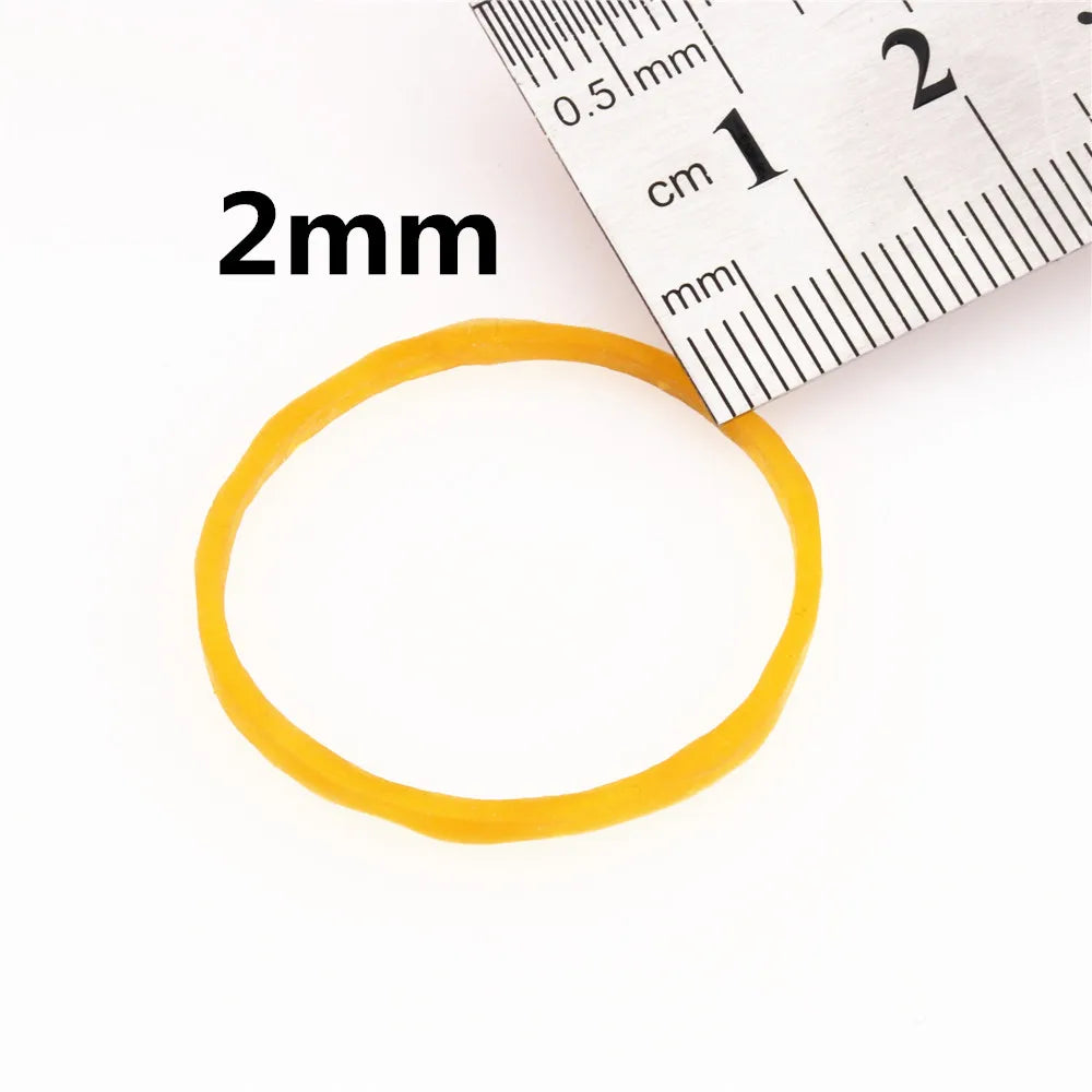 High quality 906 Multiple colors Rubber Bands Elastic Rope Tapes Adhesives Office Students School Stationery Supplies