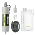 miniwell water purifier water straw filter survival emergency kit for hiking,camping,survival,emergency