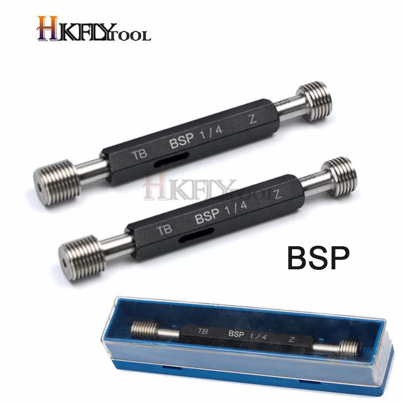 Pipe screw thread gauge BSP1/4, BSP1/8, BSP3/8, BSP3/4, BSP 2inch / BSP 3 inch high precision thread plug gauging