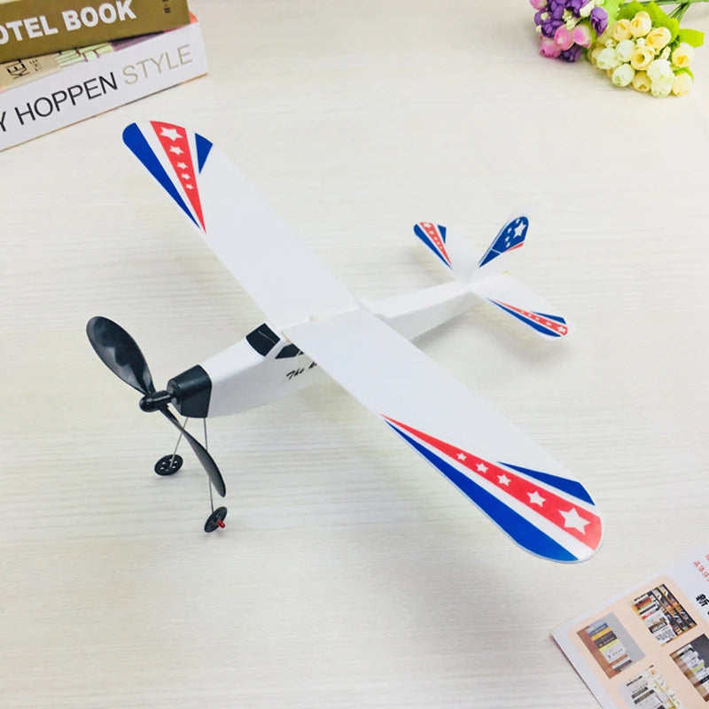 Fighter Hand Launch Throwing Glider Aircraft Inertial Foam Airplane Toy Plane Model Outdoor Educational Toys Gift