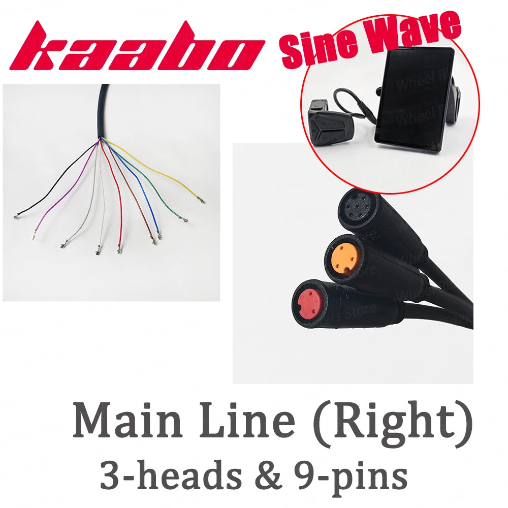 Kaabo Wolf King GT Main Wire Wolf Warrior GT Main Line Sine Wave TFT Minimotors Electric Scooter Spare Parts Accessores