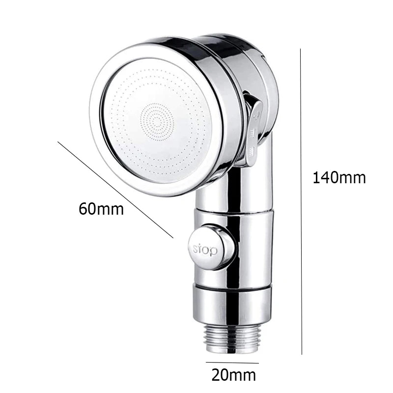 Shower Faucet Set Hose Handheld Shower Head Spray Tap Extender Sprayer Sink Booster Shower Bathroom Hair Washing Artifact Faucet